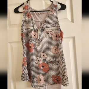 Floral Sleeveless Top